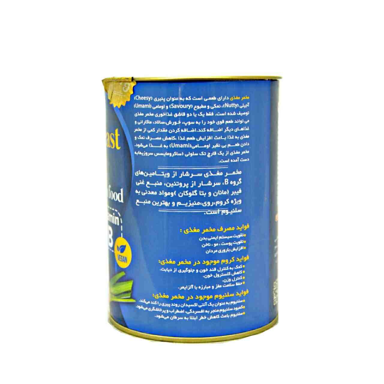 مخمر مغذی خشک غیر فعال ۲۰۰ گرم گوستو – gusto — تصویر ۴