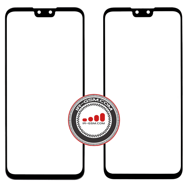 گلس تعمیراتی هواوی اورجینال مشکی GLASS HUAWEI Y9 2019