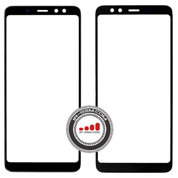 گلس تعمیراتی سامسونگ اورجینال مشکی GLASS SAMSUNG A530 A8 2018