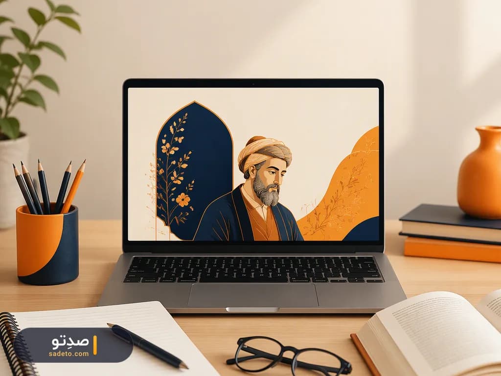 پاورپوینت درس سیزدهم فارسی نهم آشنای غریبان با تحلیل کامل ابیات