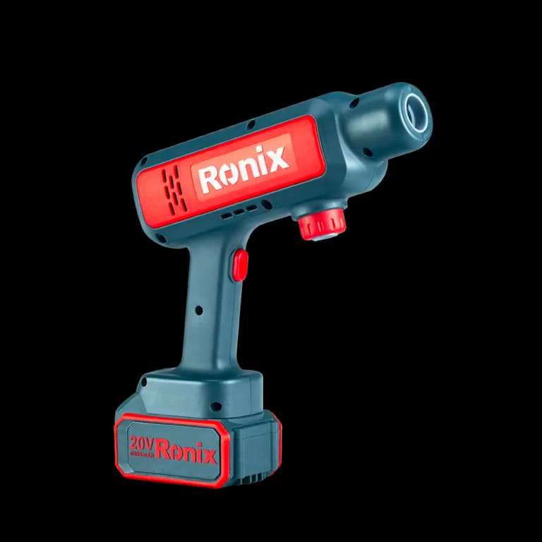 کارواش شارژی 20 ولت 22 بار با باتری 4 آمپرساعت رونیکس مدل RONIX 8628