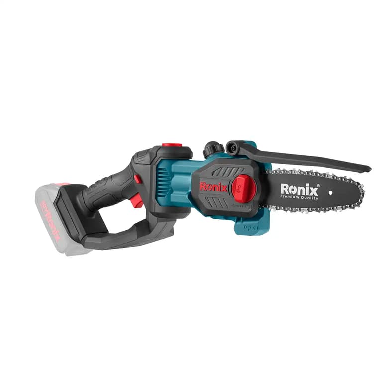 اره هرس زنجیری شارژی 20 ولت بدون باتری و شارژر رونیکس مدل RONIX 8600C — تصویر ۲