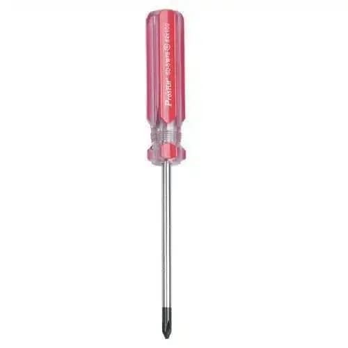 پیچ گوشتی چهارسو 2x 100mm پروسکیت مدل Proskit SD-5107B