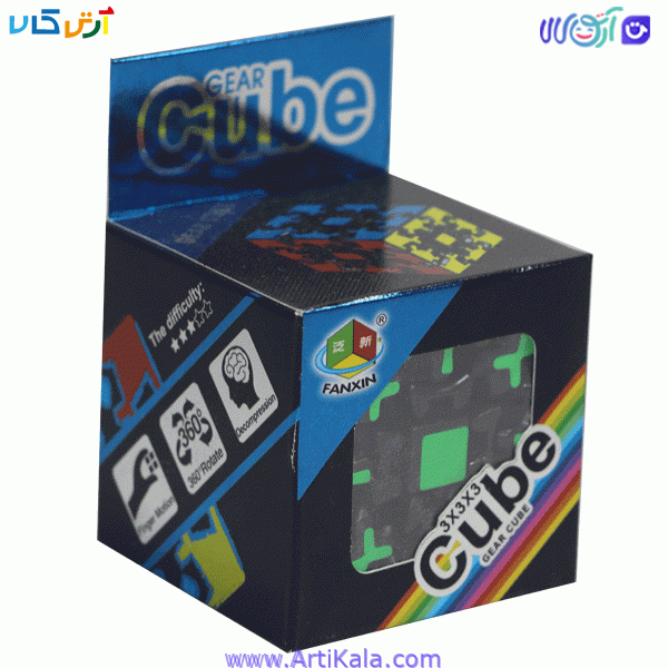 روبیک چرخدنده فنکسین مدل Gear Cube 3*3*3 — تصویر ۵