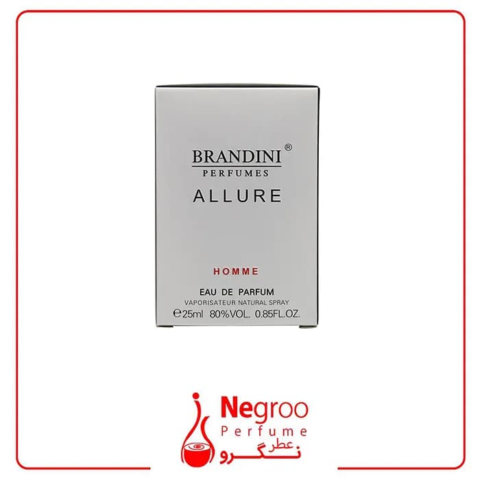 عطر جیبی مردانه برندینی مدل Allure حجم 33 میلی لیتر — تصویر ۳