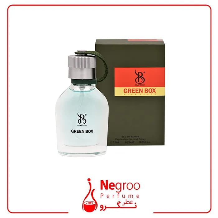عطر مردانه برندینی مدل گرین باکس حجم 33 میل Brandini Green Box