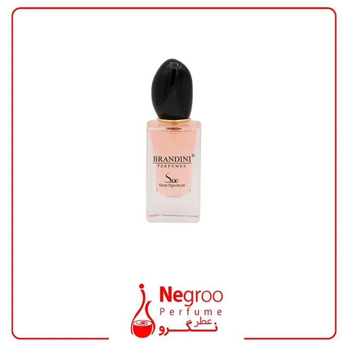 عطر جیبی برندینی سی رز سیگنچر Brandini See Rose Signature زنانه حجم 25 میلی لیتر — تصویر ۳