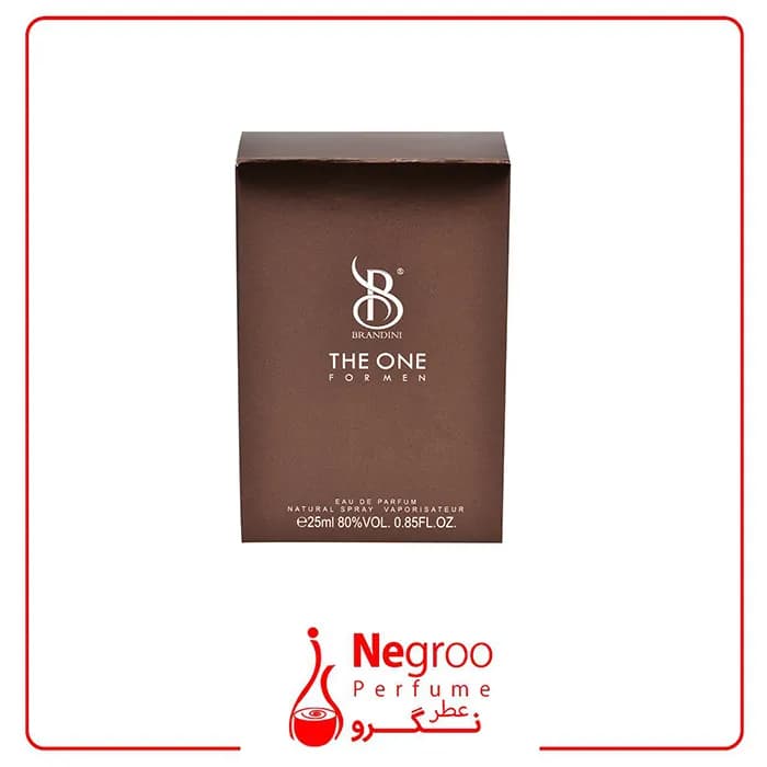 عطر جیبی مردانه دِ وان برندینی brandini The One for Men 25ml — تصویر ۲