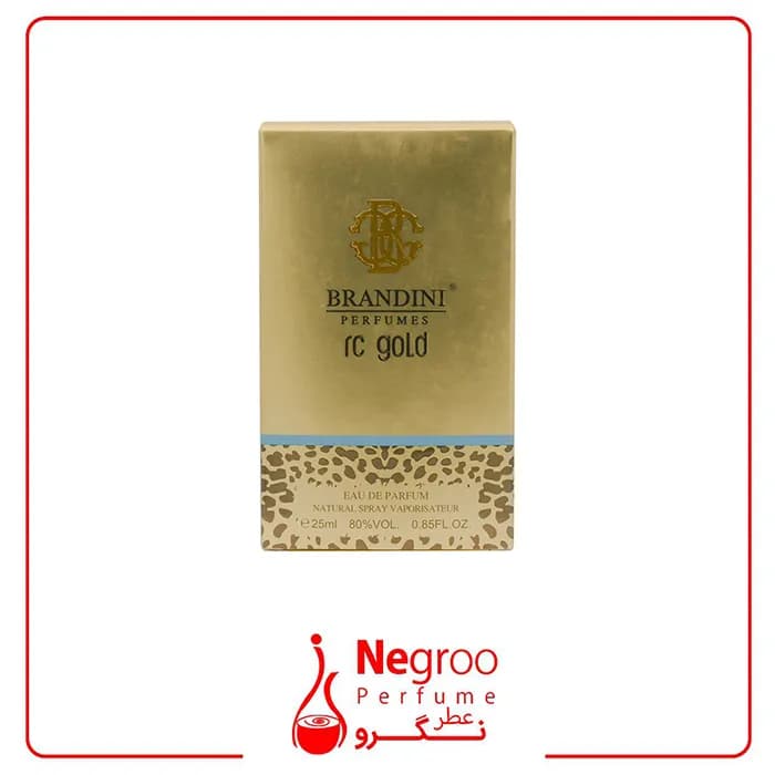 عطر جیبی زنانه برندینی مدل RC GOLD حجم 33 میلی لیتر — تصویر ۲