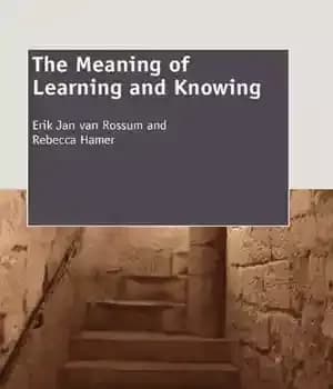 دانلود کتاب The meaning of learning and knowing – معنای یادگیری و دانستن