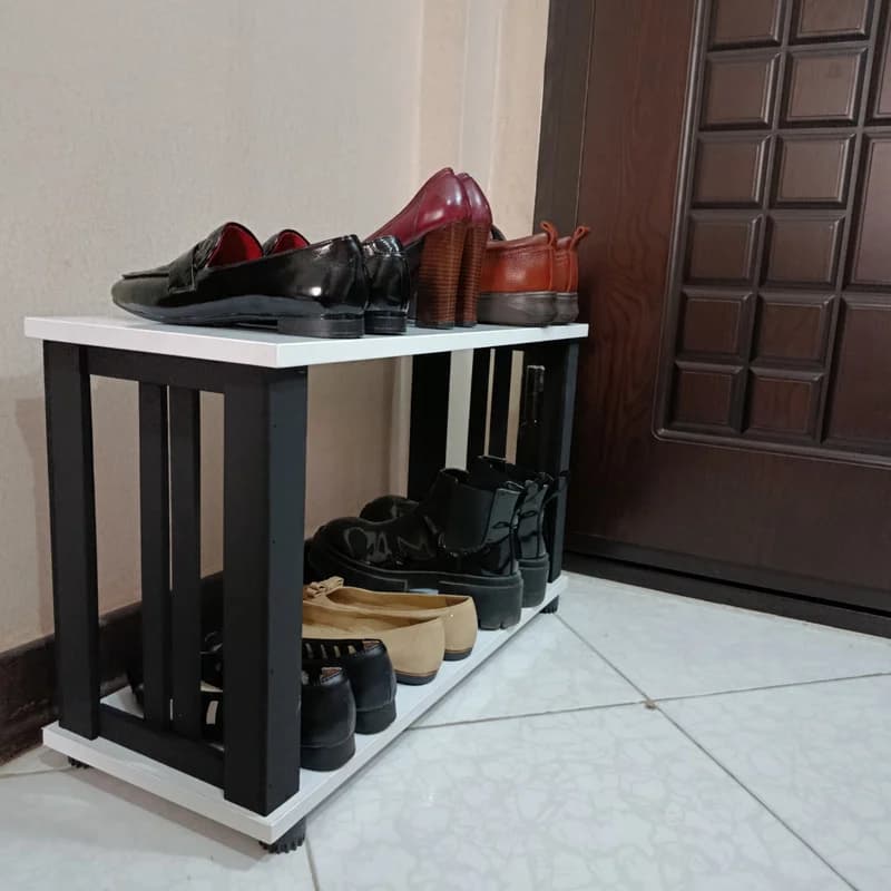جاکفشی مدل راه راه دو طبقه — تصویر ۴