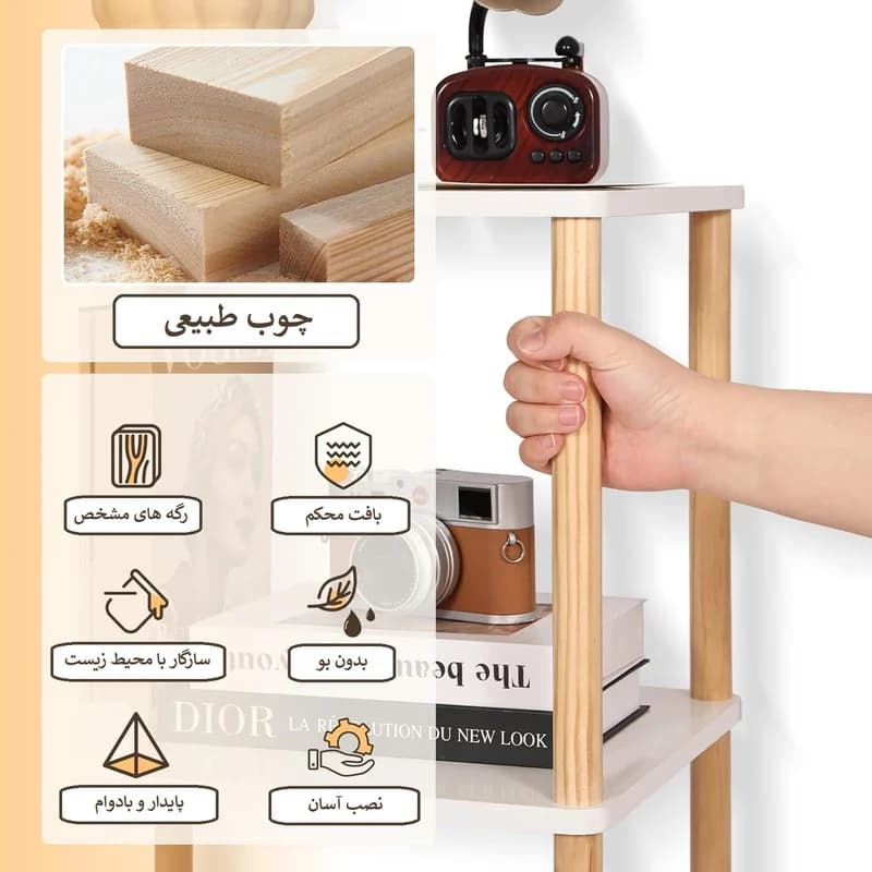 جاکفشی سه طبقه مدل SR-3 — تصویر ۴
