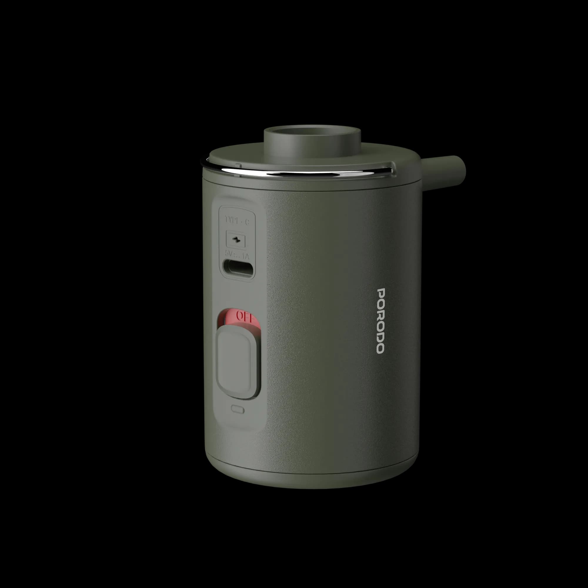 پمپ باد الکتریکی و شارژی نانو پرودو مدل Porodo Lifestyle Nano Portable Electric Pump
