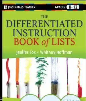 دانلود کتاب The Differentiated Instruction Book of Lists – کتاب فهرست‌های دستورالعمل متمایز
