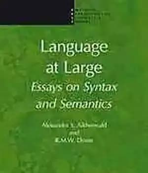 دانلود کتاب Language at large : essays on syntax and semantics – زبان به طور کلی: مقالاتی در مورد نحو…