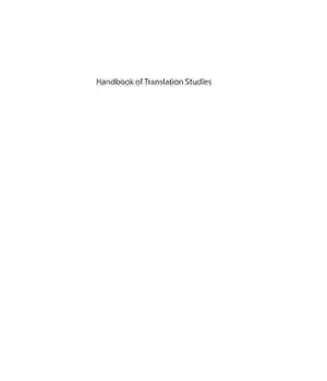 دانلود کتاب Handbook of translation studies. / 2, Yves – راهنمای مطالعات ترجمه. / 2، ایو