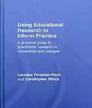 دانلود کتاب Using educational research to inform practice : a practical guide to practitioner research in universities and colleges –…