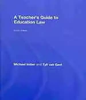 دانلود کتاب A teacher’s guide to education law – راهنمای معلم برای قانون آموزش و پرورش