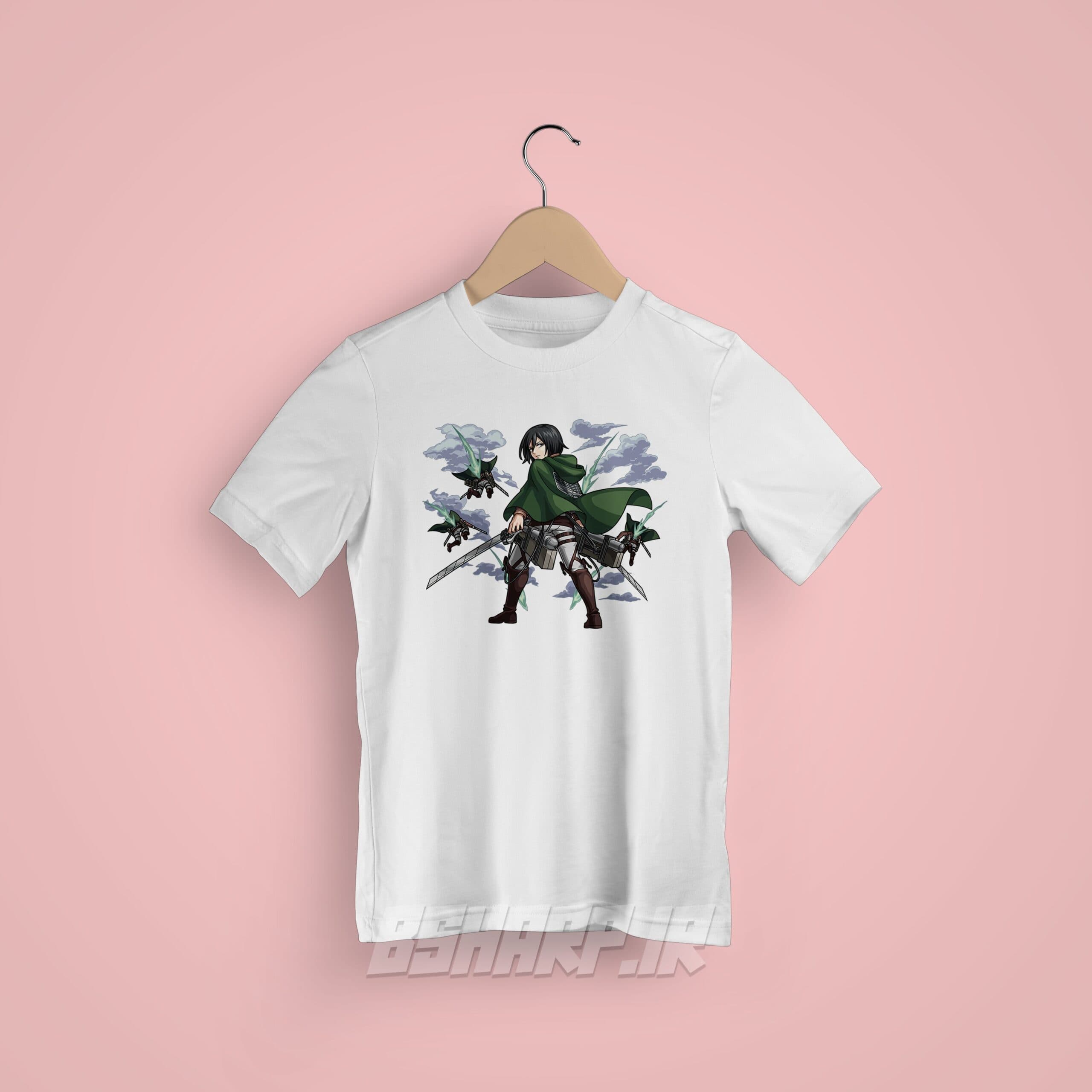 تیشرت Attack on Titan طرح میکاسا آکرمن — تصویر ۷