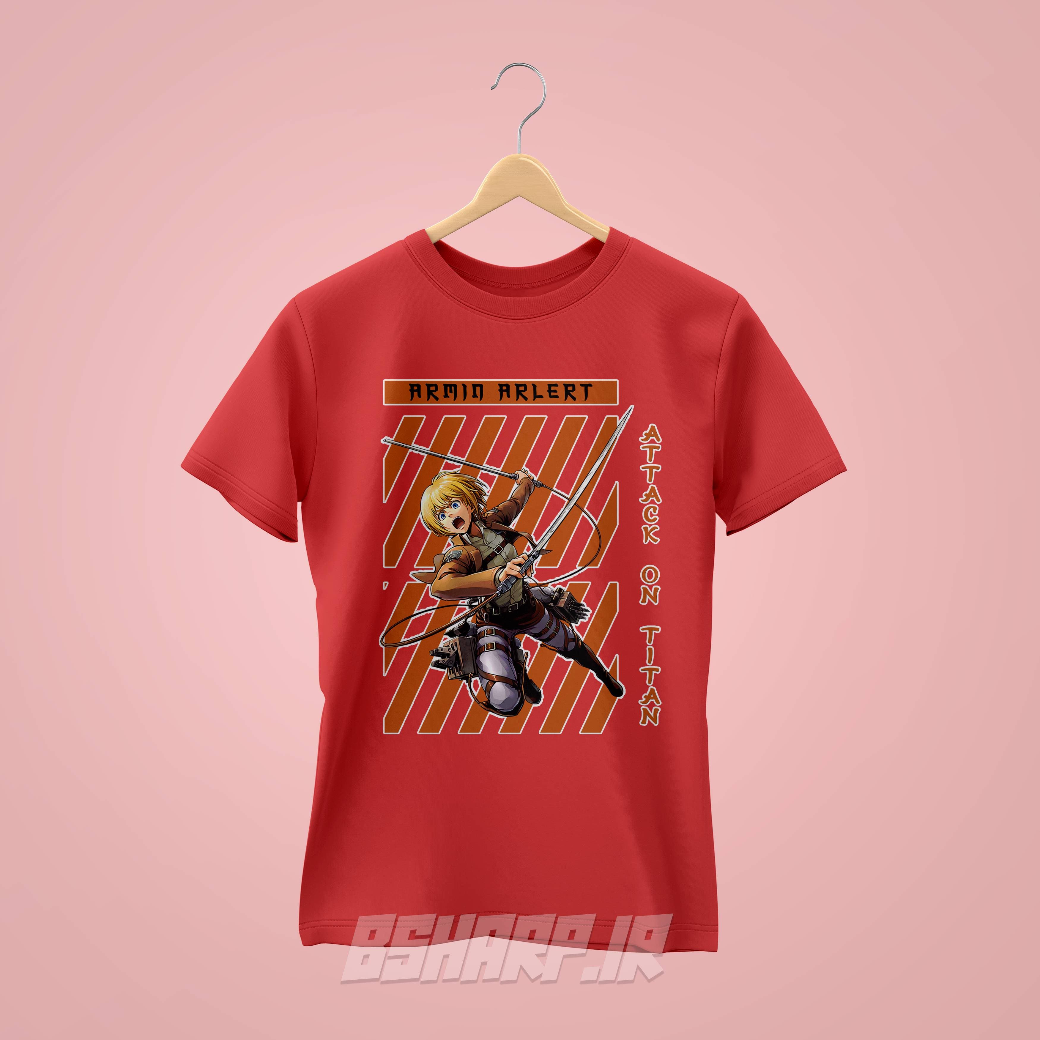 تیشرت Attack on Titan طرح Armin Attacks — تصویر ۳