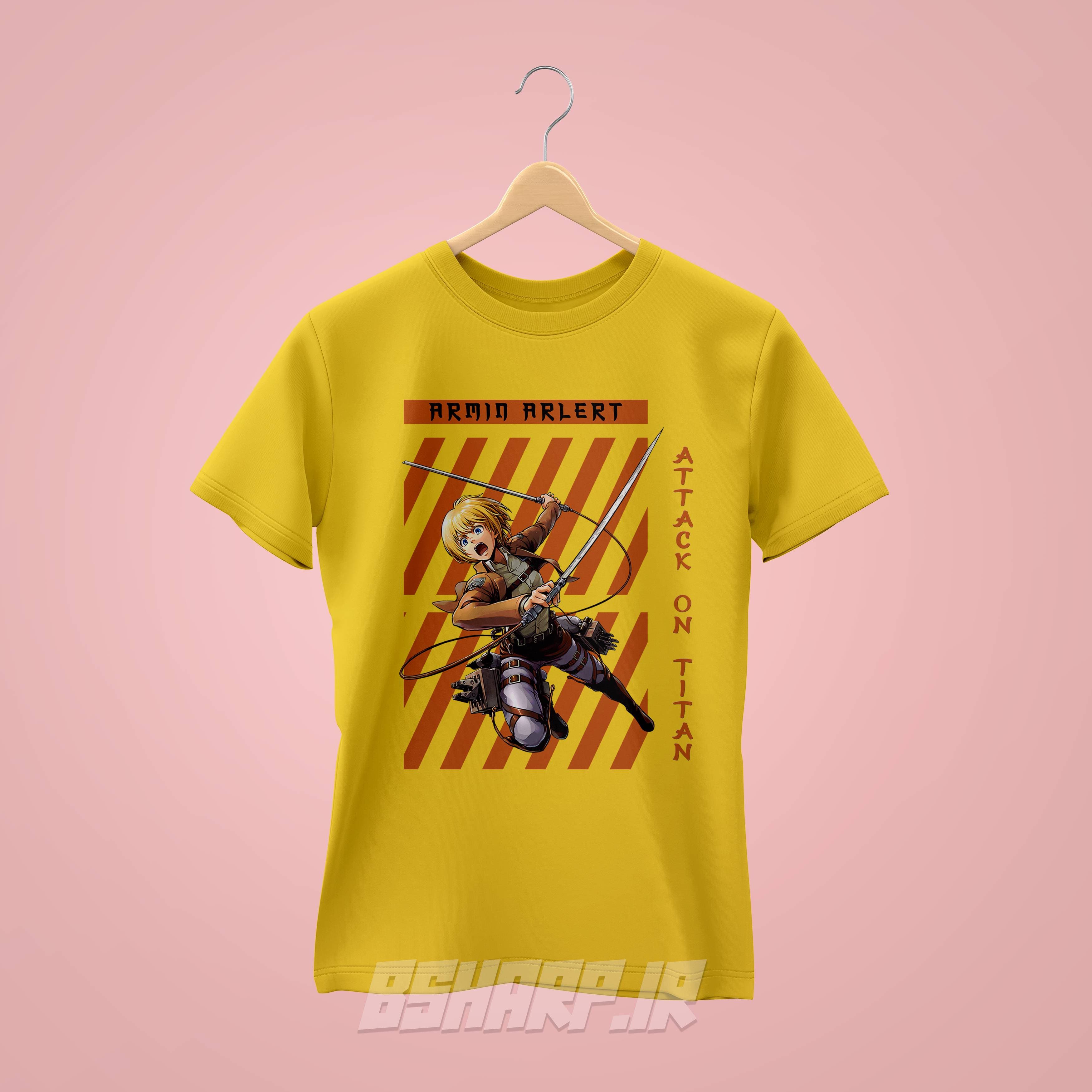تیشرت Attack on Titan طرح Armin Attacks — تصویر ۴
