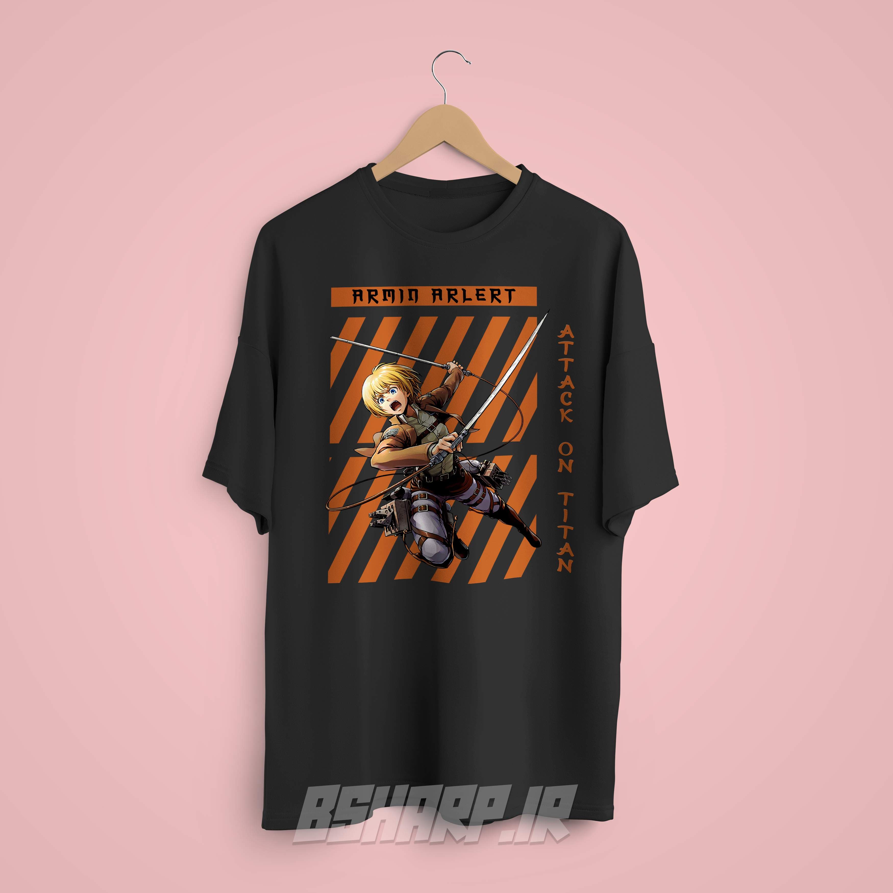 تیشرت Attack on Titan طرح Armin Attacks — تصویر ۸