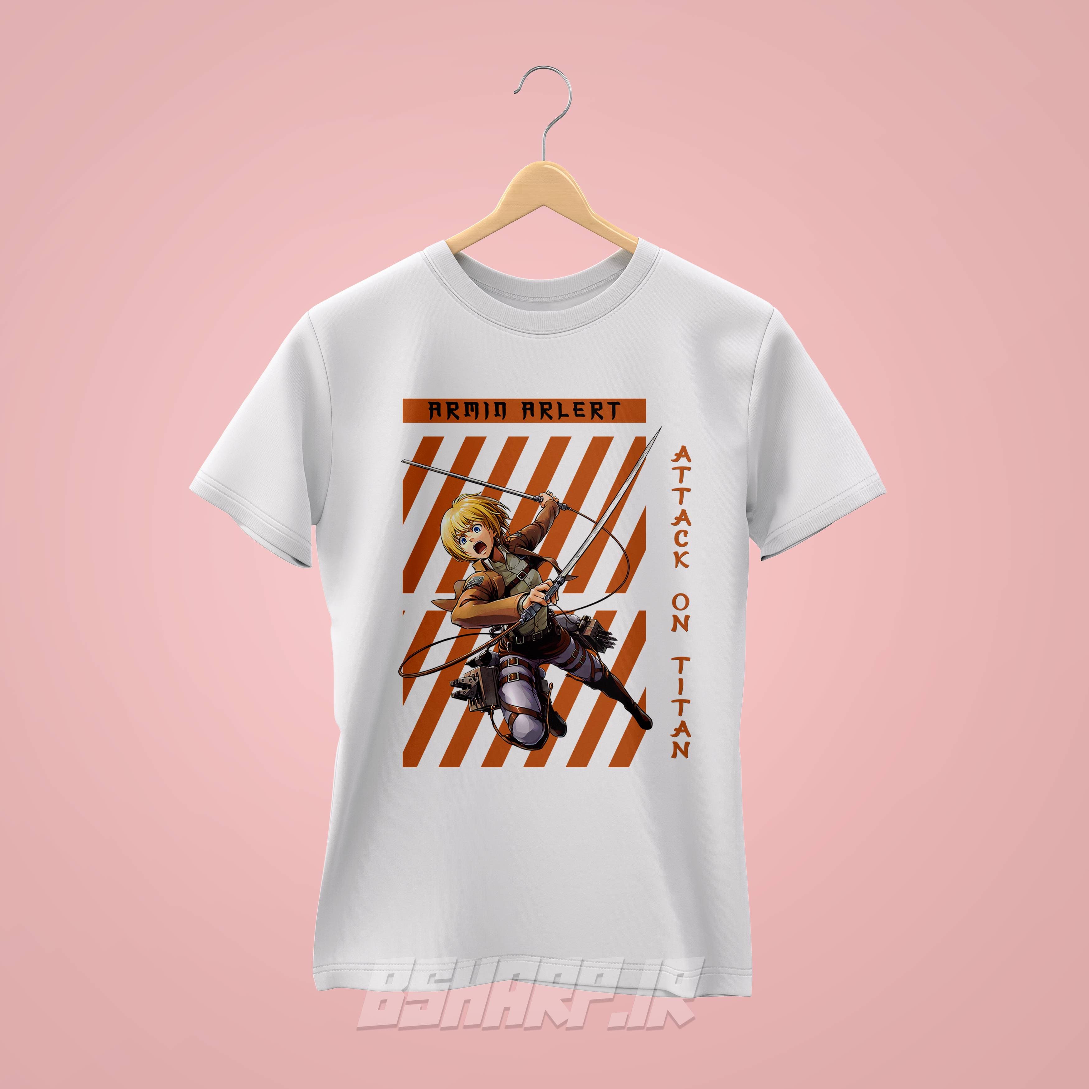 تیشرت Attack on Titan طرح Armin Attacks — تصویر ۲