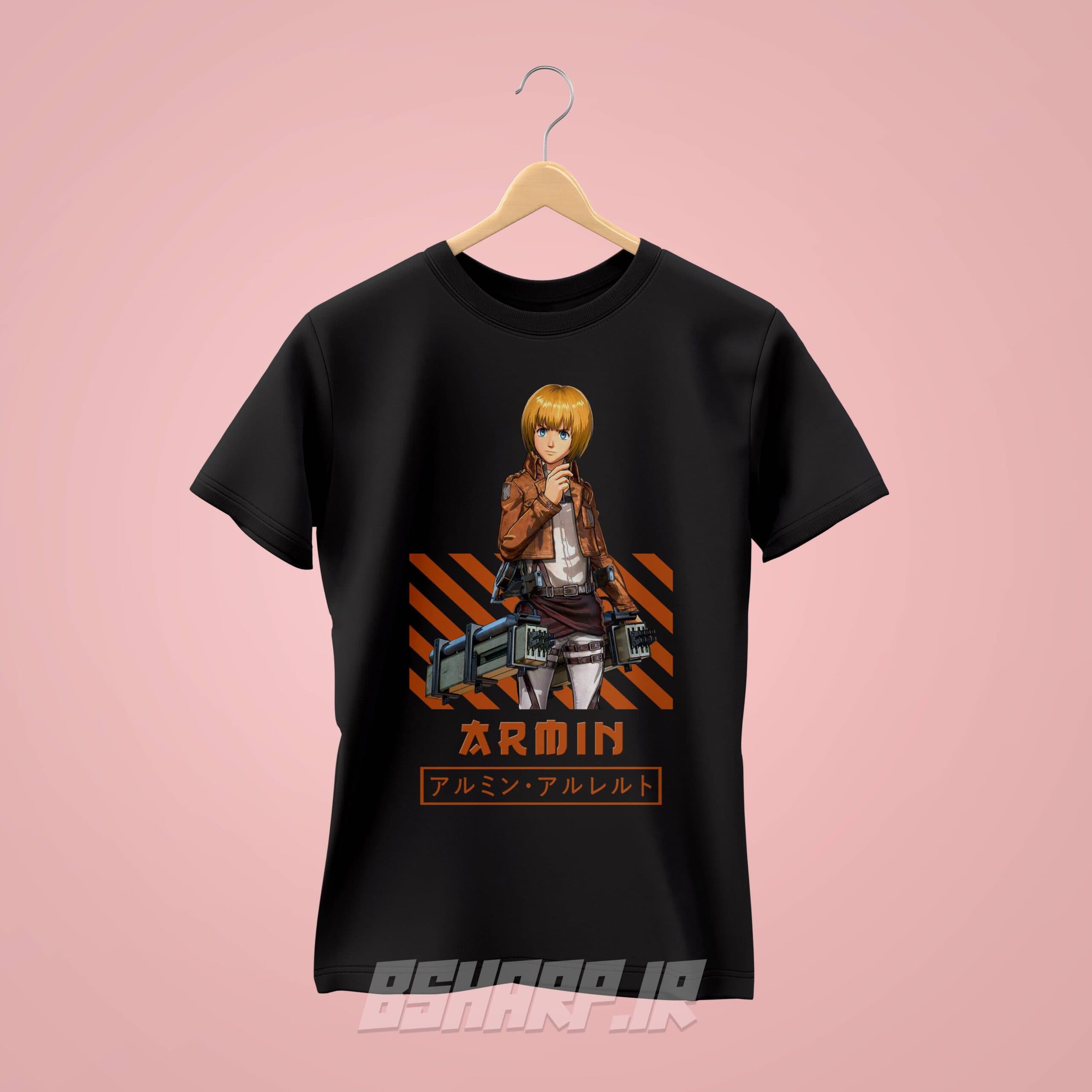تیشرت Attack on Titan طرح Armin