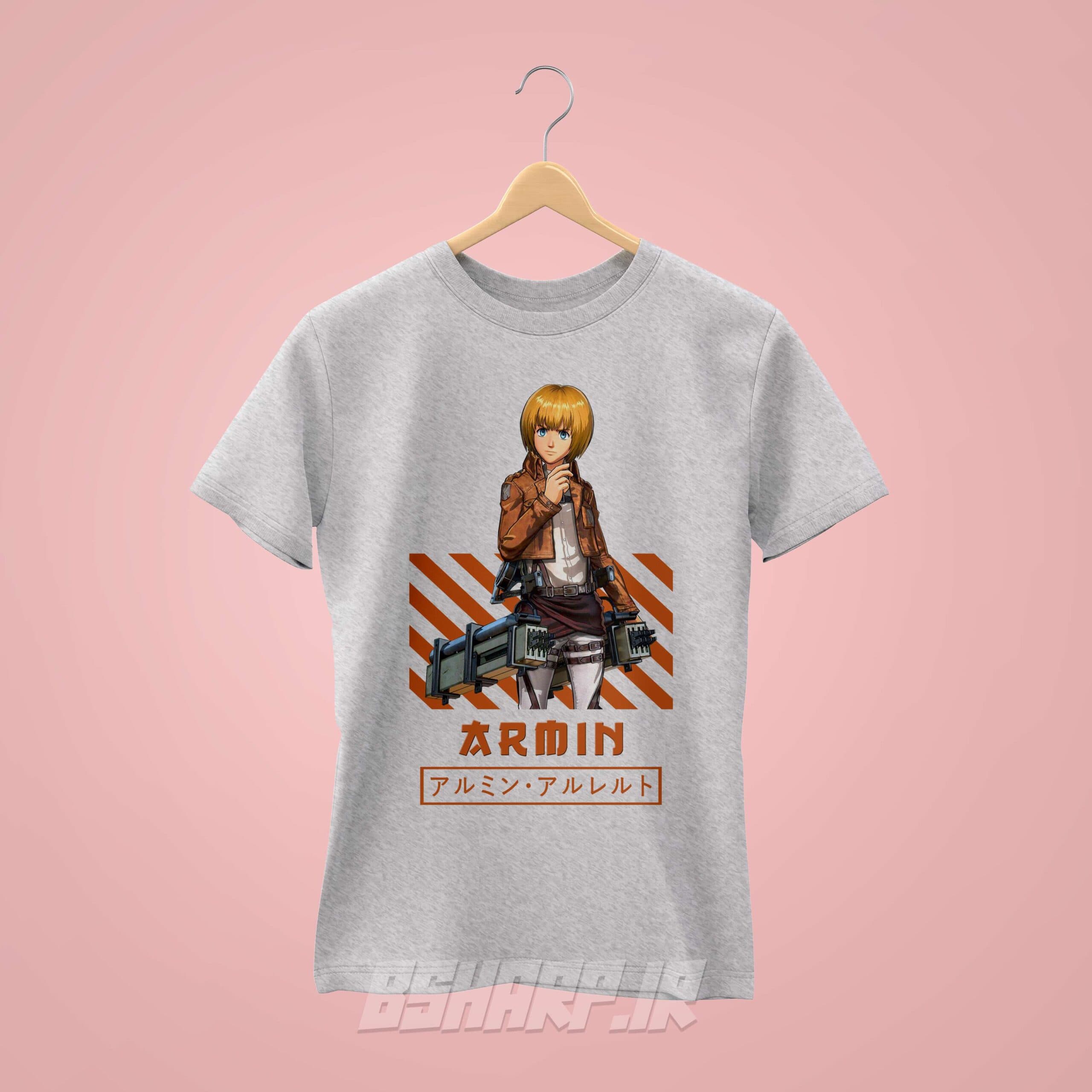 تیشرت Attack on Titan طرح Armin — تصویر ۵