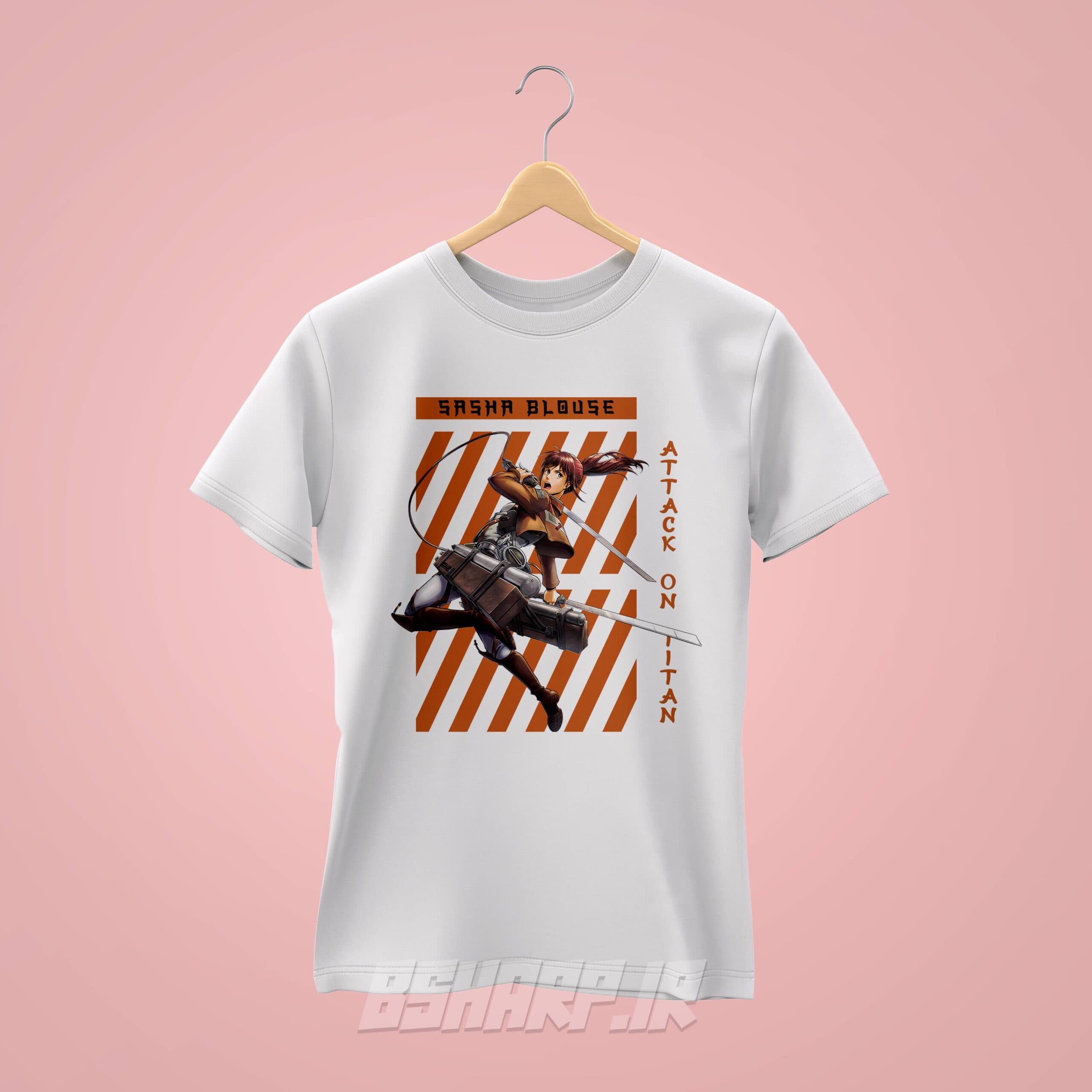 تیشرت Attack on Titan طرح ساشا — تصویر ۲