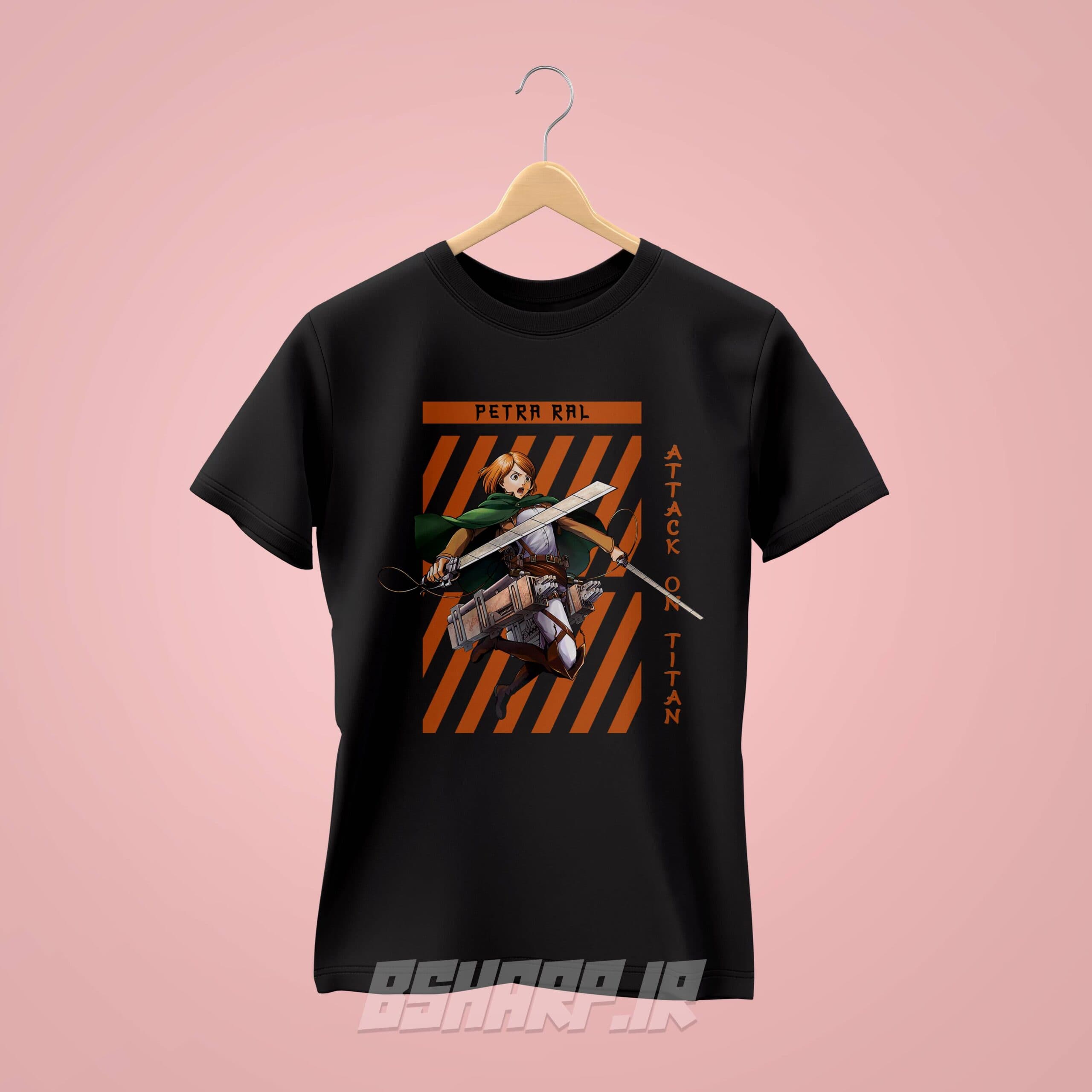 تیشرت Attack on Titan طرح Petra Attacks