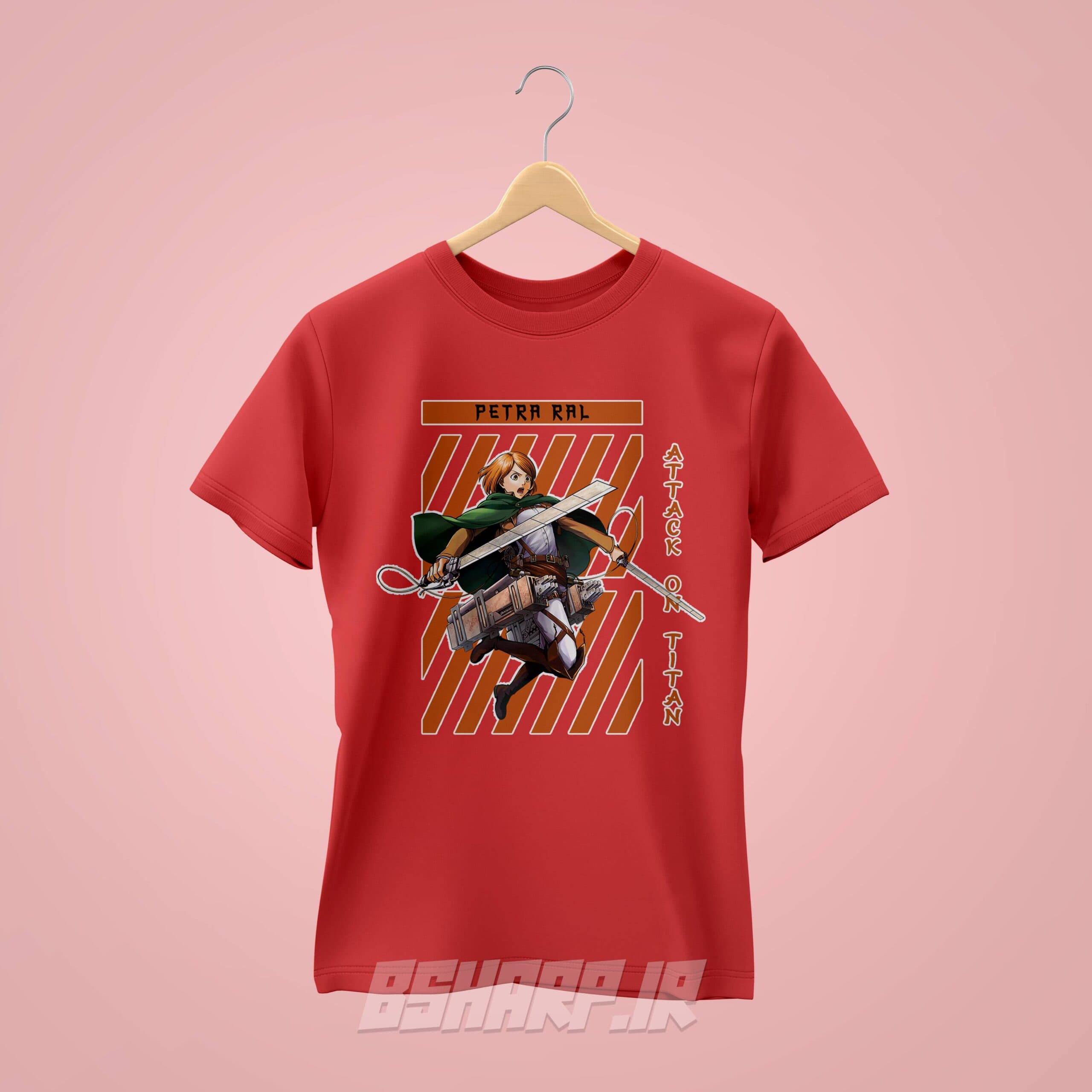 تیشرت Attack on Titan طرح Petra Attacks — تصویر ۳