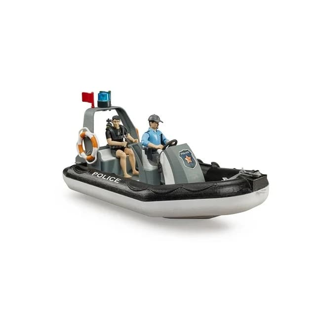 قایق بازی برودر مدل Bworld Police Boat — تصویر ۵