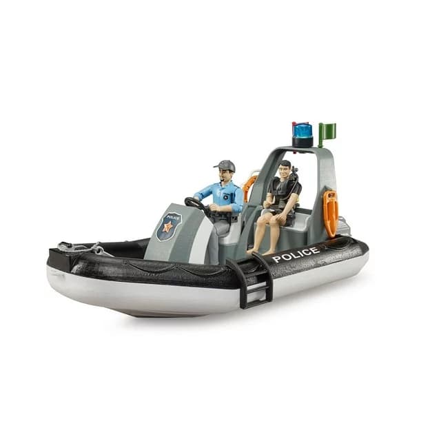 قایق بازی برودر مدل Bworld Police Boat