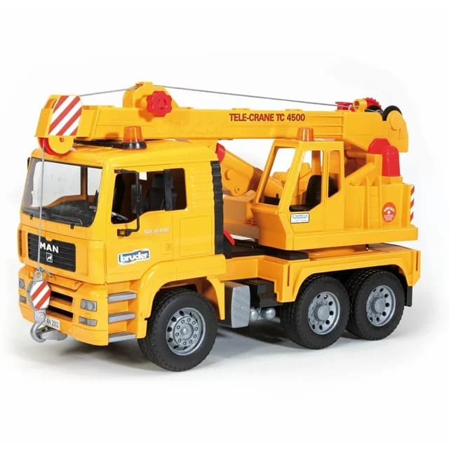 ماشین بازی برودر مدل MAN Crane Truck — تصویر ۲
