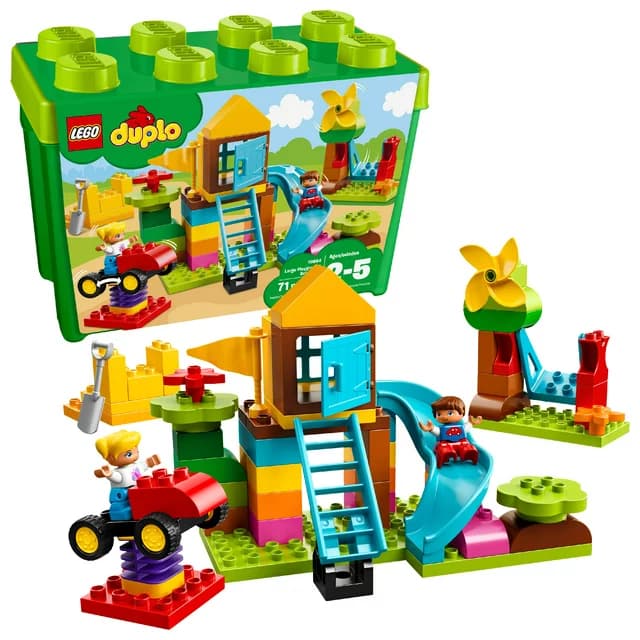 لگو Large Playground Brick Box سری دوپلو کد 10864