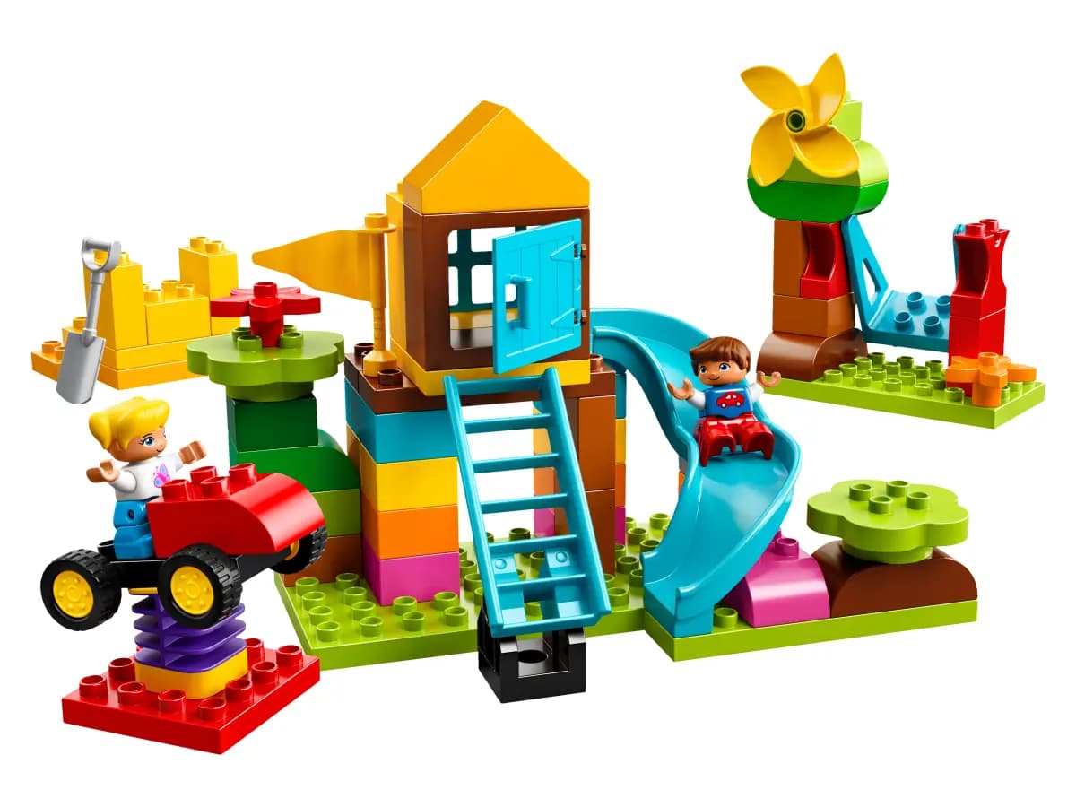 لگو Large Playground Brick Box سری دوپلو کد 10864 — تصویر ۲