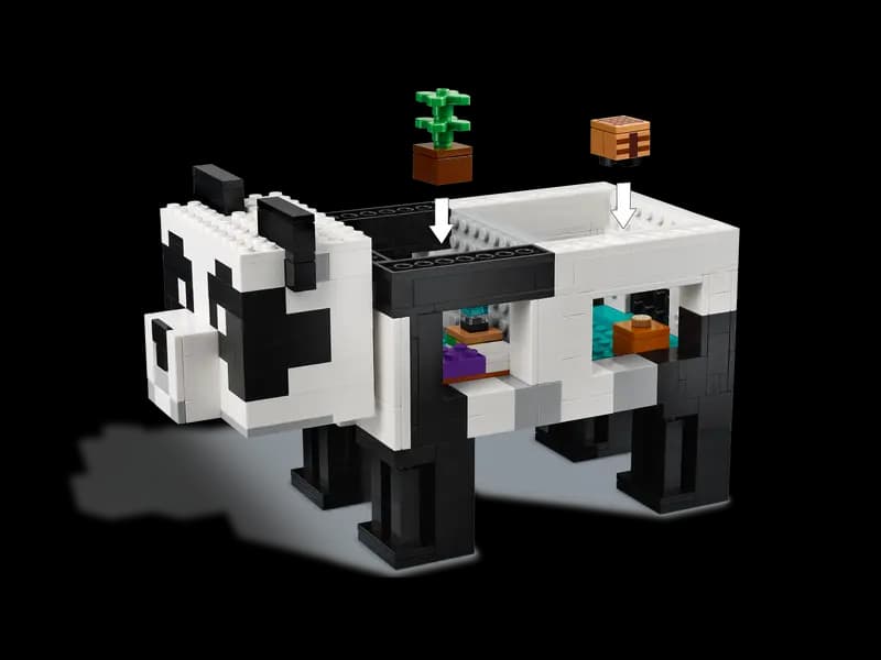 لگو The Panda Haven سری ماینکرفت کد 21245 — تصویر ۶