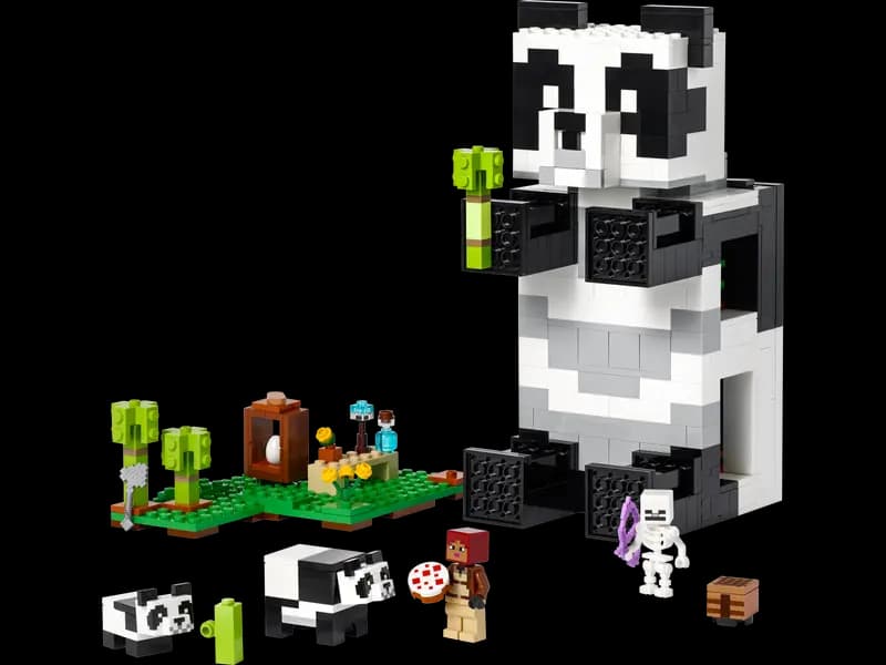 لگو The Panda Haven سری ماینکرفت کد 21245 — تصویر ۲