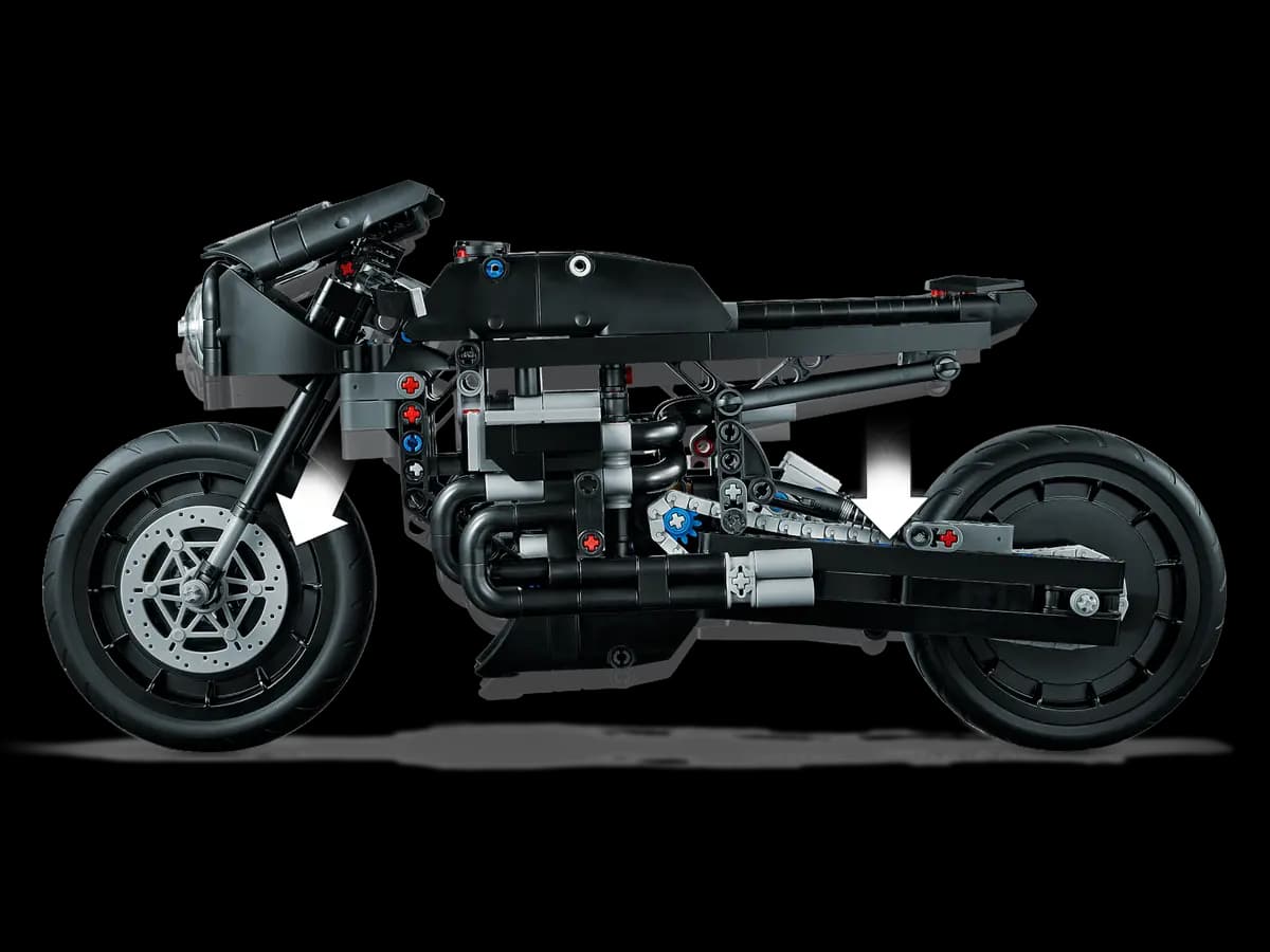 لگو THE BATMAN – BATCYCLE™ سری دی سی کد 42155 — تصویر ۶