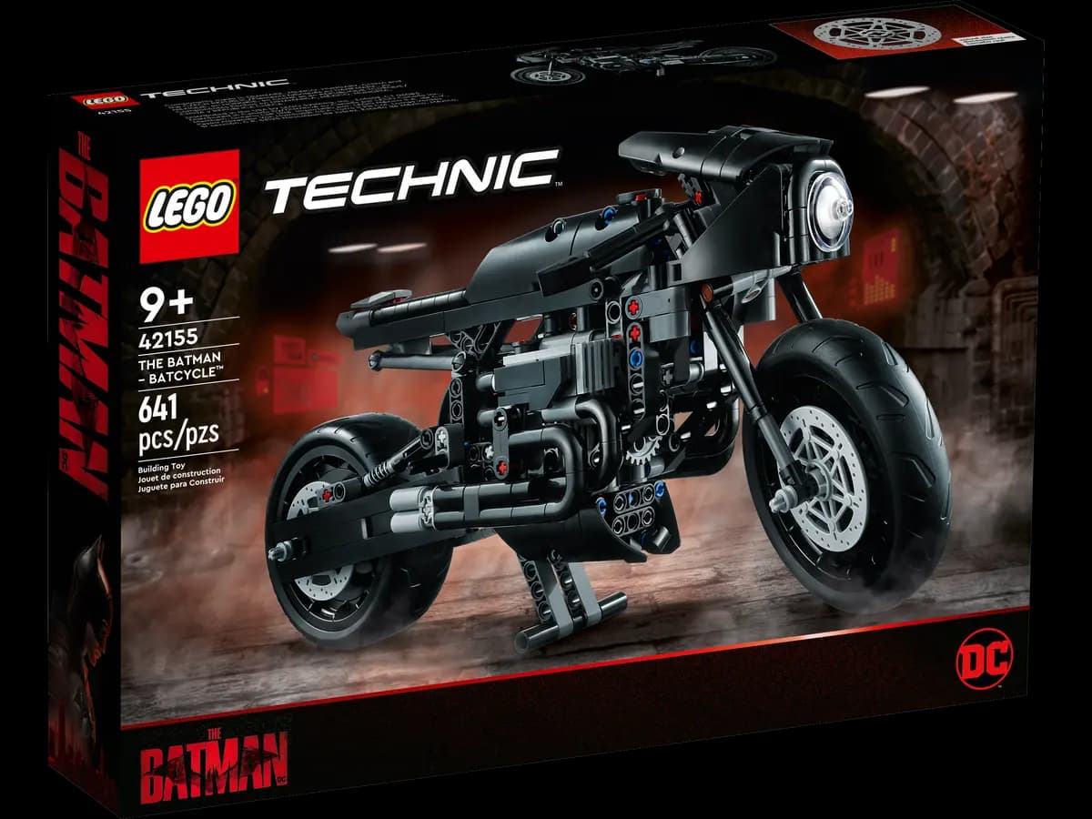 لگو THE BATMAN – BATCYCLE™ سری دی سی کد 42155 — تصویر ۳