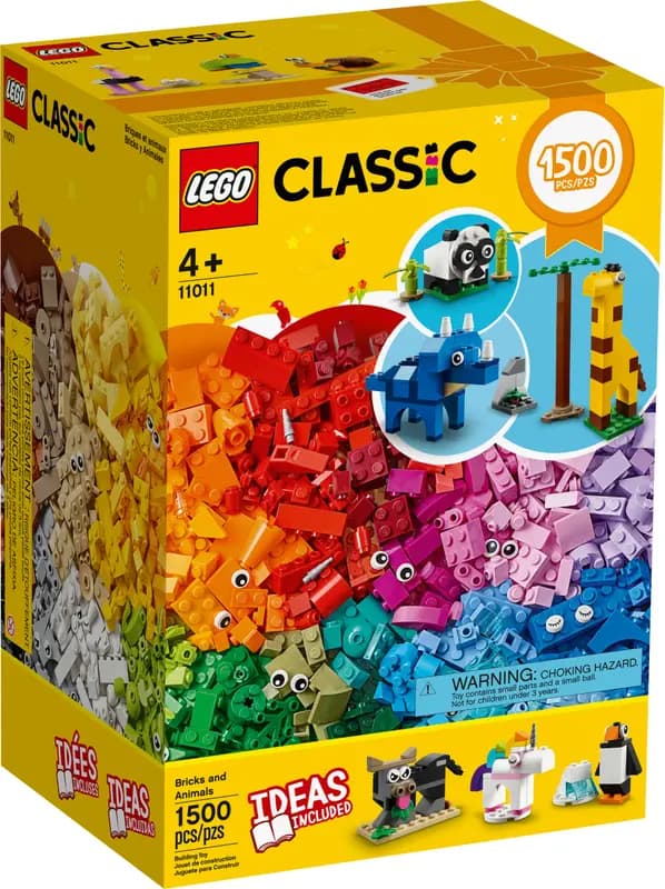 لگو Bricks and Animals سری کلاسیک کد 11011 — تصویر ۳
