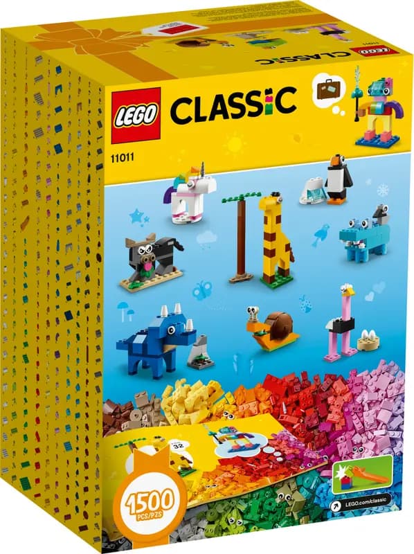 لگو Bricks and Animals سری کلاسیک کد 11011 — تصویر ۶