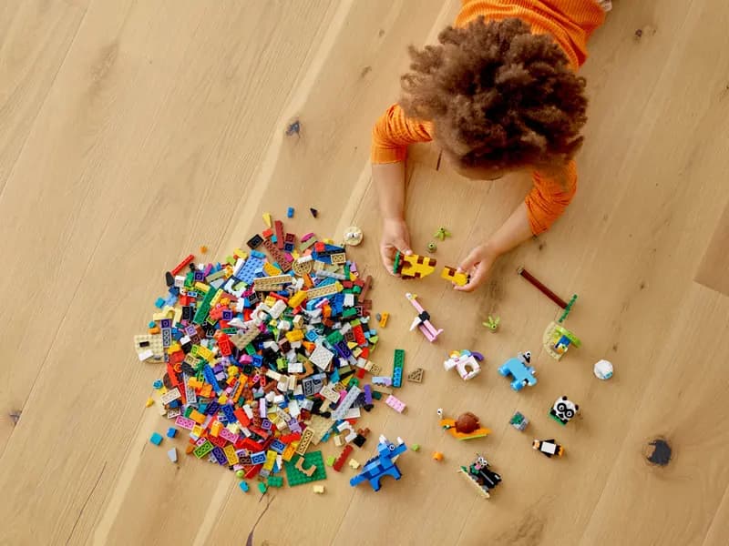 لگو Bricks and Animals سری کلاسیک کد 11011 — تصویر ۷
