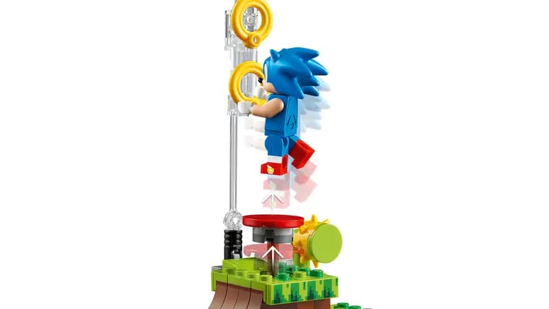 لگو Sonic the Hedgehog™ – Green Hill Zone سری سونیک کد 21331 — تصویر ۷