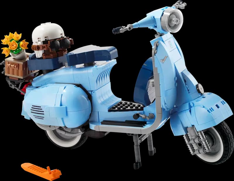 لگو Vespa 125 سری آیکن کد 10298 — تصویر ۲