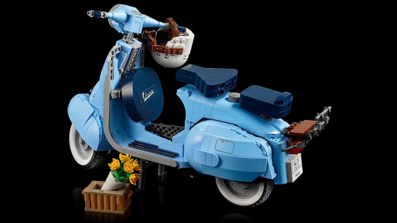 لگو Vespa 125 سری آیکن کد 10298 — تصویر ۶