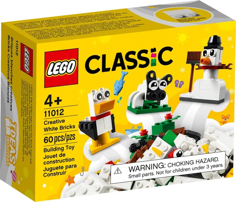 لگو Creative White Bricks سری کلاسیک کد 11012 — تصویر ۳