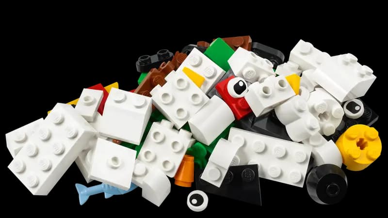 لگو Creative White Bricks سری کلاسیک کد 11012 — تصویر ۵