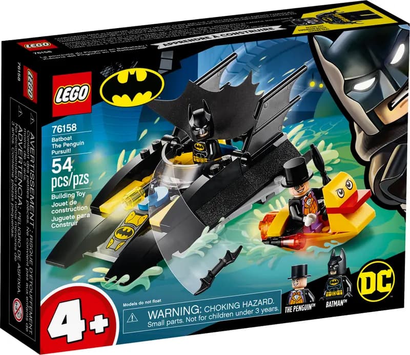 لگو Batboat The Penguin Pursuit! سری بتمن کد 76158